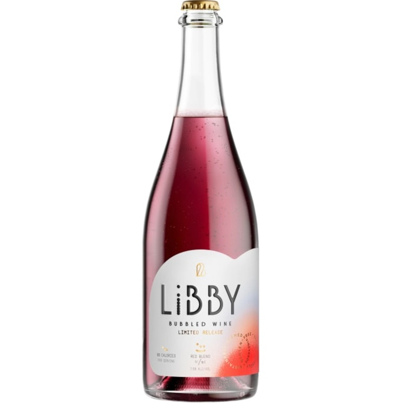 Libby Sparkling Red Blend No 1 Bubbled Wine American 750ML