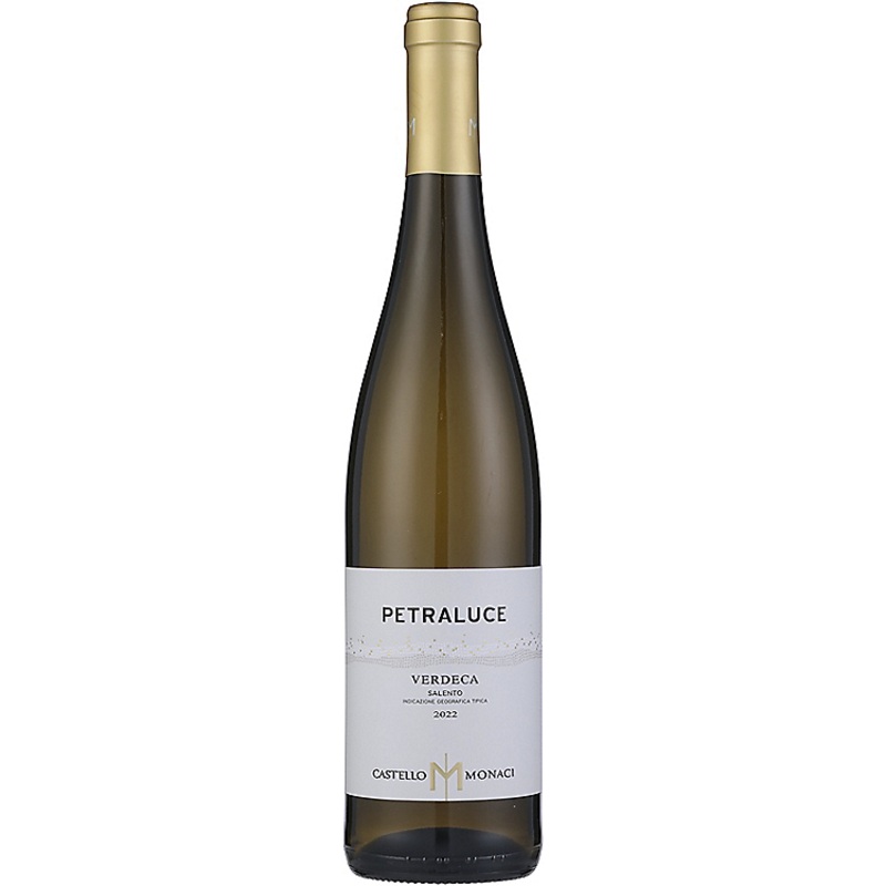 CASTELLO MONACI VERDECA PETRALUCE SALENTO 2022 750ML