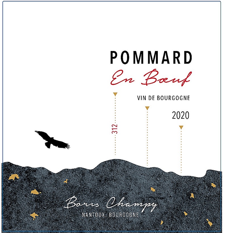 DOMAINE BORIS CHAMPY POMMARD EN BOEUF 2020 750ML