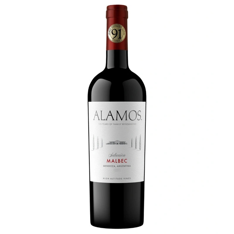 Alamos Mendoza Argentina Seleccion Malbec Red Wine 750mL