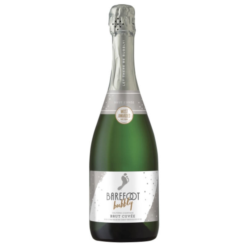 Barefoot Bubbly Brut Cuvee 750ML