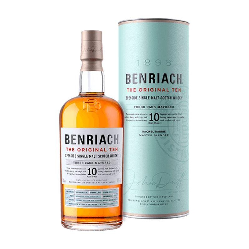 Benriach The Original Ten Speyside Single Malt Scotch Whisky 750mL
