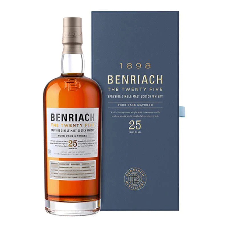 Benriach The Twenty Five Speyside Single Malt Scotch Whisky 750mL