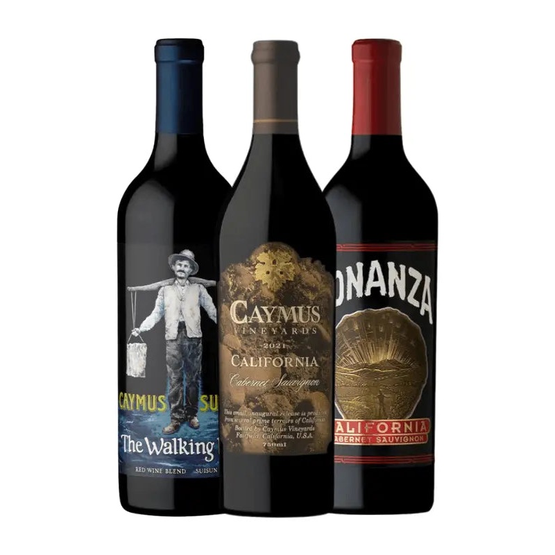 Caymus The Walker Fool, California & Bonanaza Cabernet Bundle