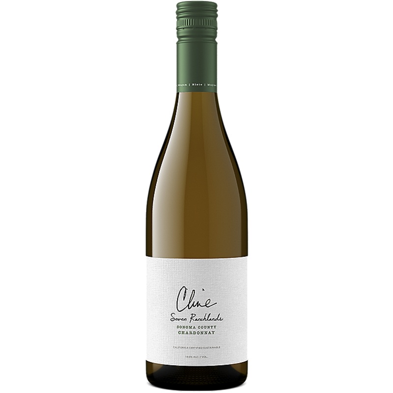 CLINE CHARDONNAY SEVEN RANCHLANDS SONOMA COUNTY 2022 750ML