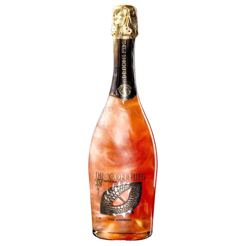 Dragon Fire Pink Lemonade Sparkling Wine 750mL
