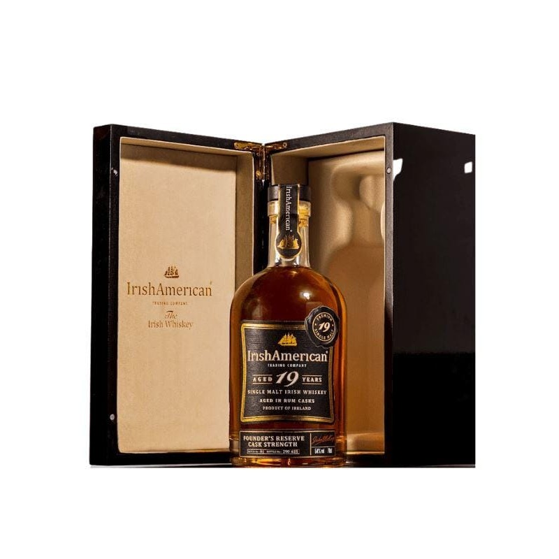 IrishAmerican 19 Year Old Single Malt Irish Whiskey 750mL