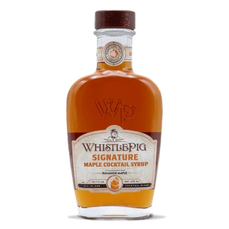 WhistlePig Signature Maple Cocktail Syrup: Orange Edition 375mL