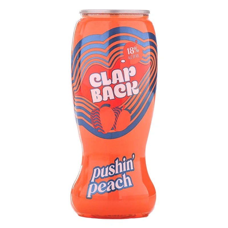 ClapBack Wine Pushin' Peach 375mL