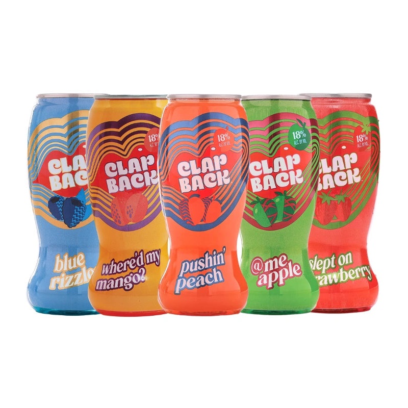 ClapBack Wine Variety Pack (5 x 375mL)