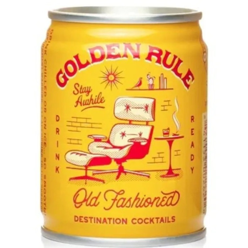 Golden Rule Canned Cocktails Bourbon Old Fashioned 100 ml