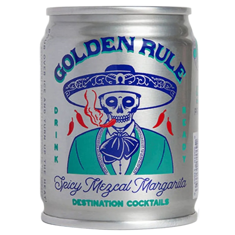 Golden Rule Canned Cocktails Spicy Mezcal Margarita 100 ml