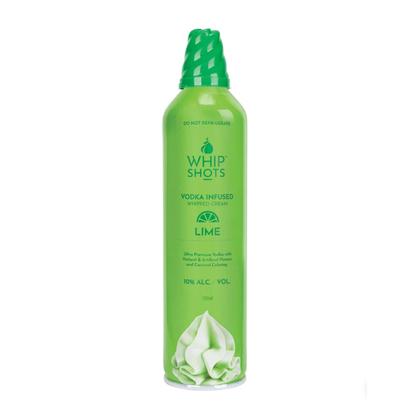 Cardi B whip shots Vodka Infused Lime Cream 200ml