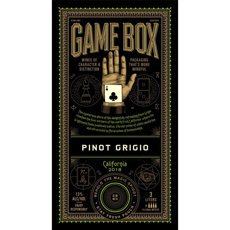 Game Box Wine Pinot Grigio