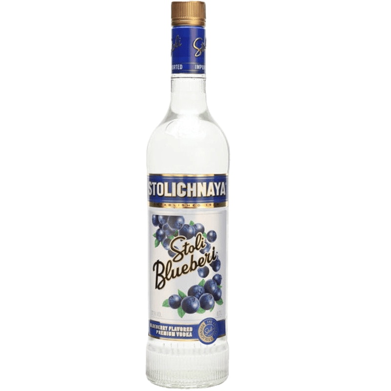 Stolichnaya Blueberi Flavored Premium Vodka - 750ML