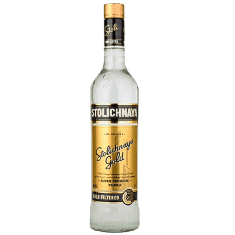 Stolichnaya Gold Super Premium Vodka - 750ML