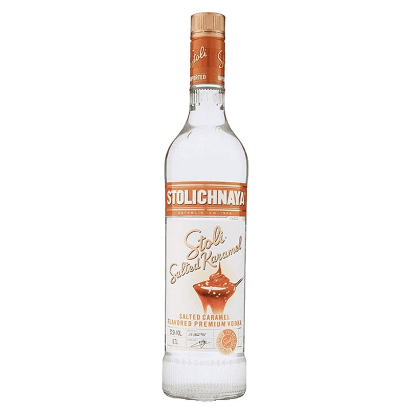 Stolichnaya Salted Karamel Flavored Premium Vodka - 750ML