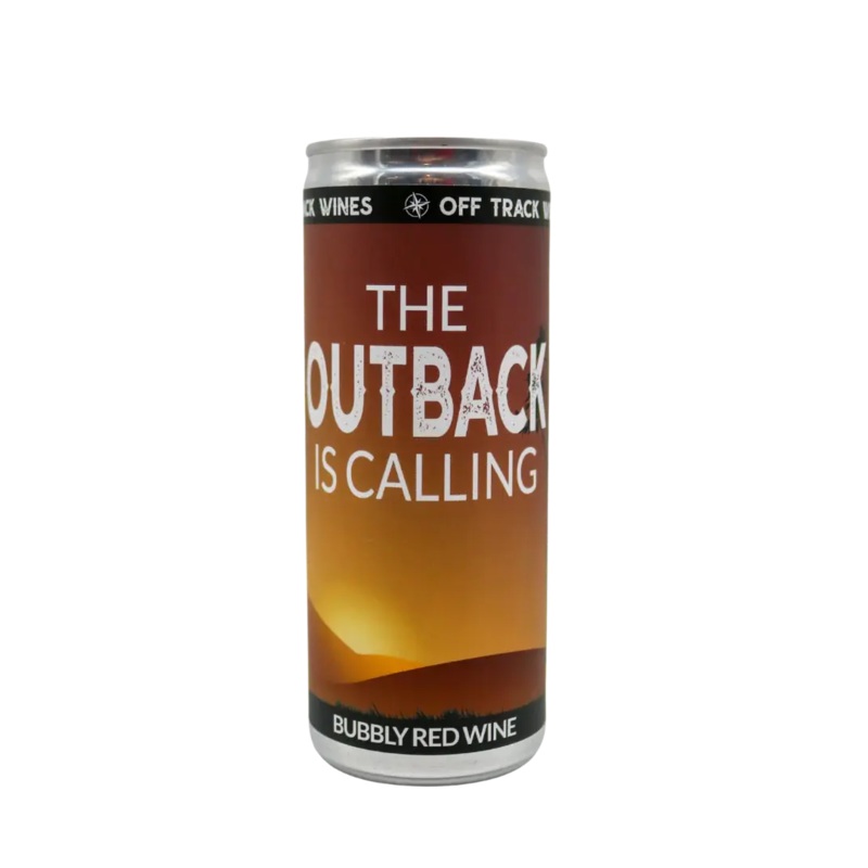 The Outback Is Calling Bubbly Red Wine 25CL