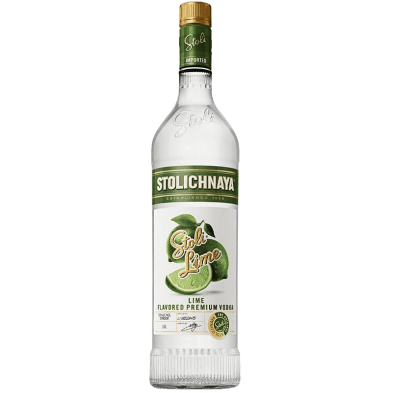 Stolichnaya Lime Flavored Premium Vodka - 750ML
