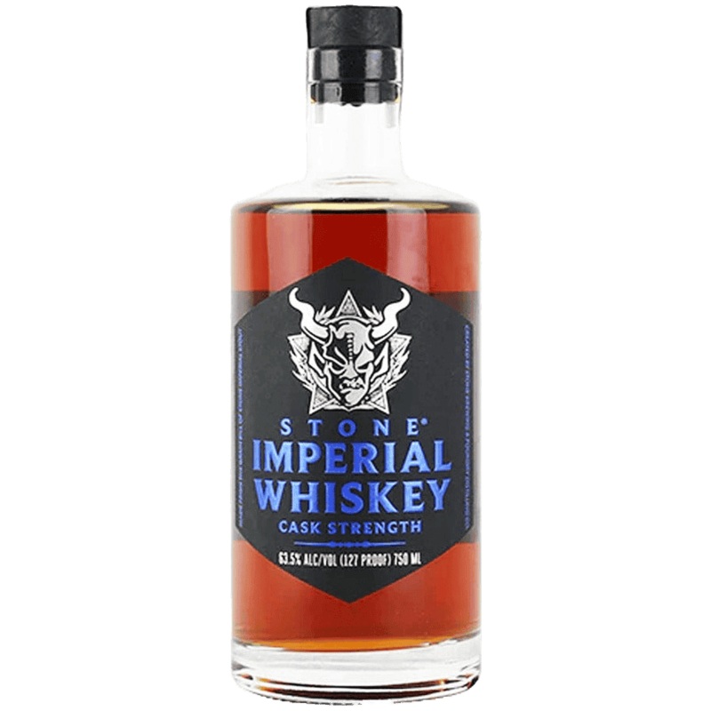 Stone Imperial Cask Strength Whiskey 127 Proof - 750ML
