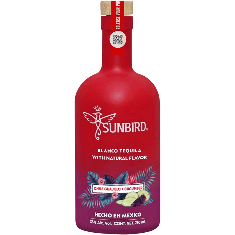 Sunbird Blanco Tequila Chile Guajillo + Cucumber - 750ML
