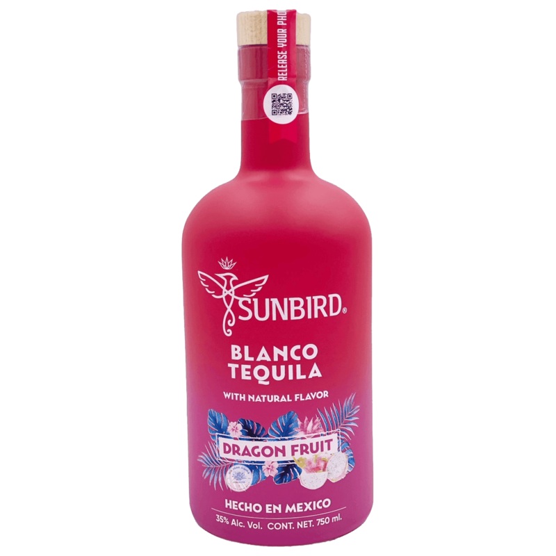 Sunbird Blanco Tequila Dragonfruit - 750ML