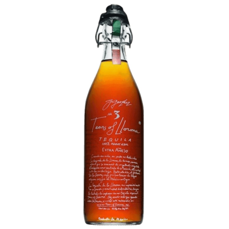 Tears of Llorona No. 3 Extra Aejo Tequila - Signed by German Gonzalez - 750ML