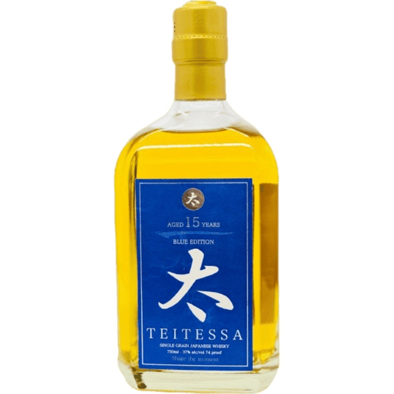 Teitessa 15 Years Old Grain Japanese Whiskey Blue Edition - 750ML