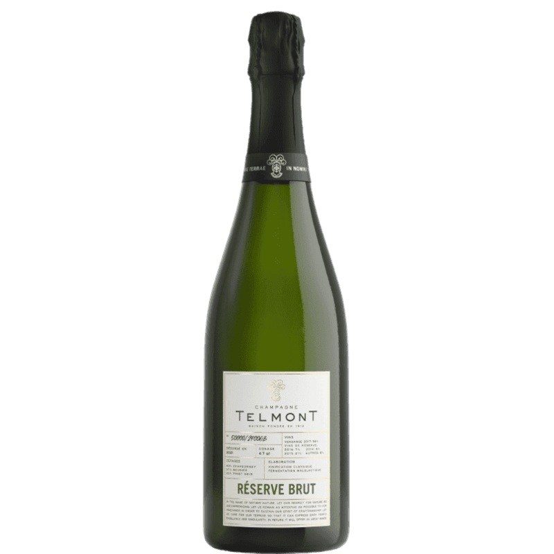 Telmont Champagne Brut Reserve France - 750ML