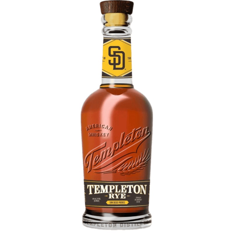 Templeton Rye Whiskey San Diego Padres Edition - 750ML