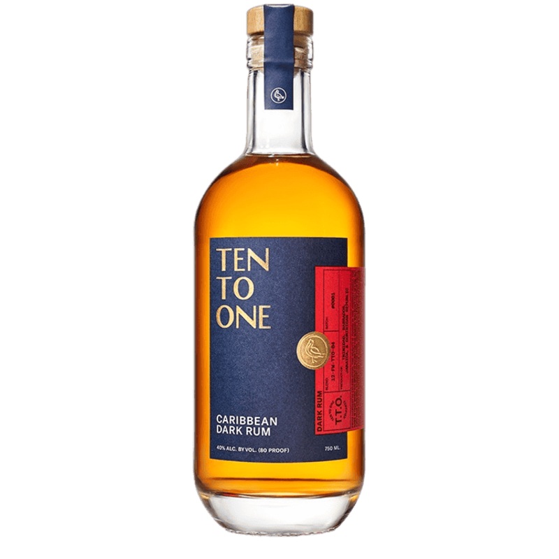 Ten To One Dark Rum - 750ML