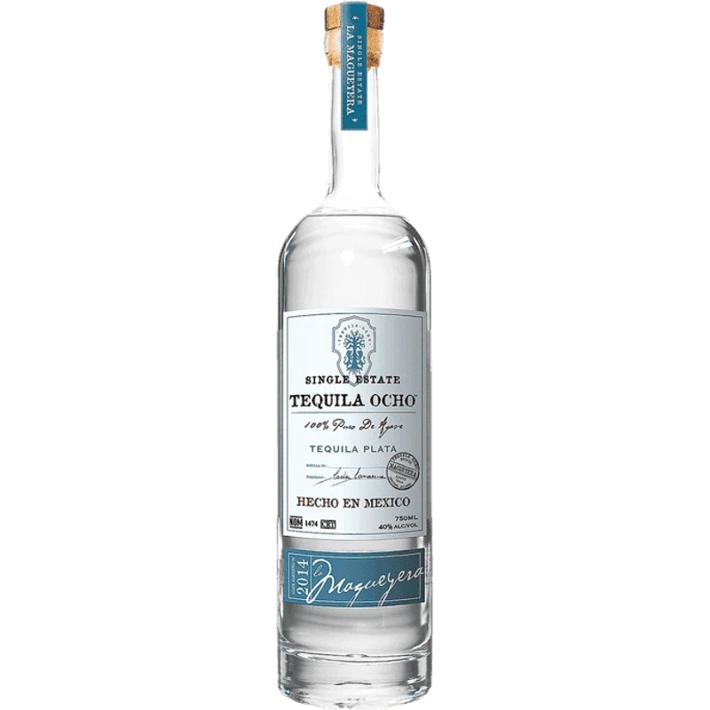 Tequila Ocho Plata - 750ML