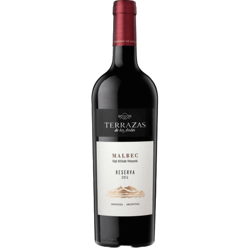 Terrazas De Los Andes Malbec Reserva High Altitude Vineyards Mendoza - 750ML