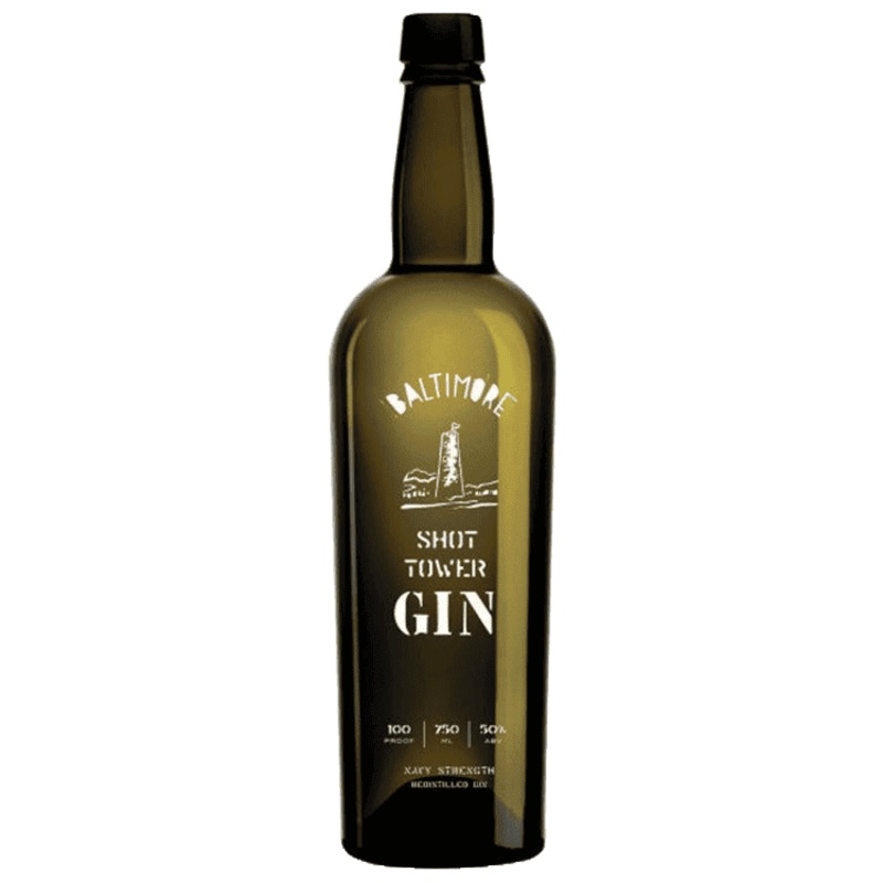 The Baltimore Whiskey Company Shot Tower Gin 100 Proof - 750ML
