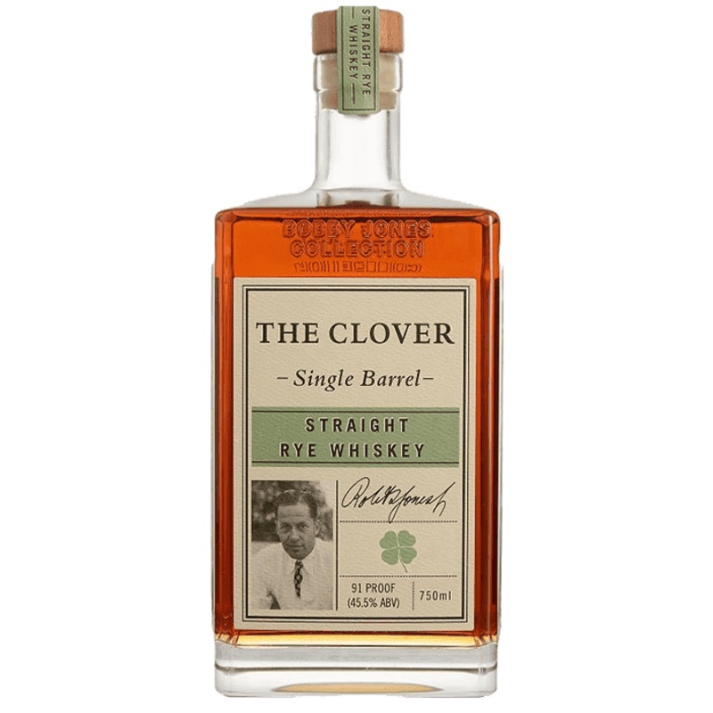 The Clover Whiskey 4 Years Old The Bobby Jones Collection Single Barrel Straight Rye  - 750MLWhiskey