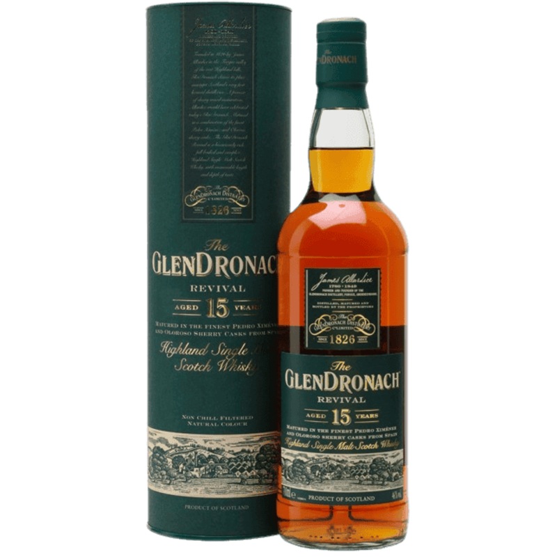 The Glendronach 15 Year Revival Scotch Whisky - 750ML