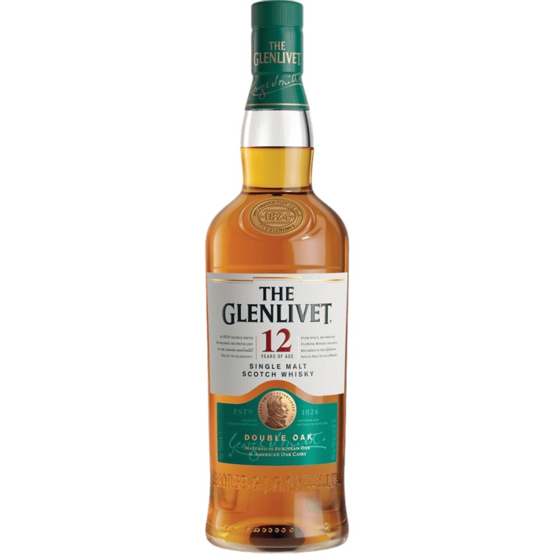 The Glenlivet 12 Year Old Single Malt Scotch Whisky - 750ML
