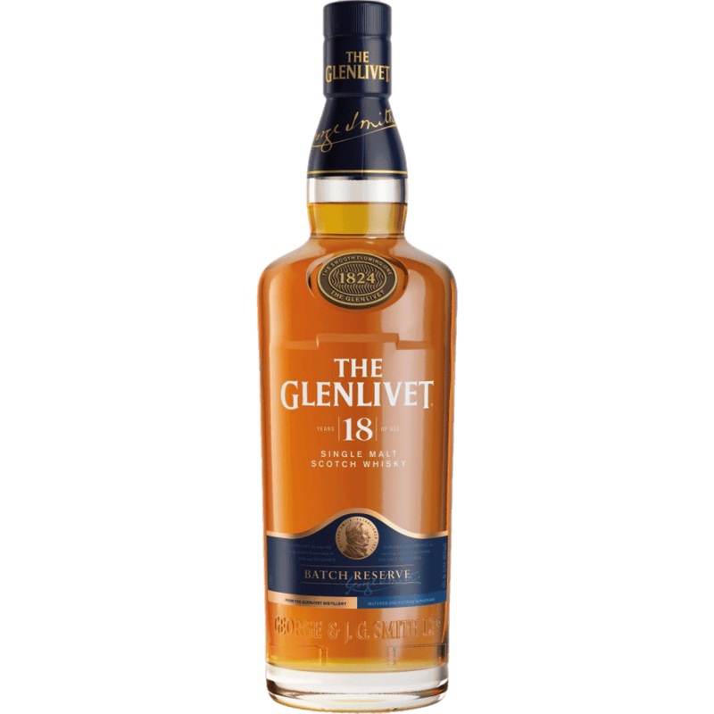 The Glenlivet 18 Year Old Single Malt Scotch Whisky - 750ML