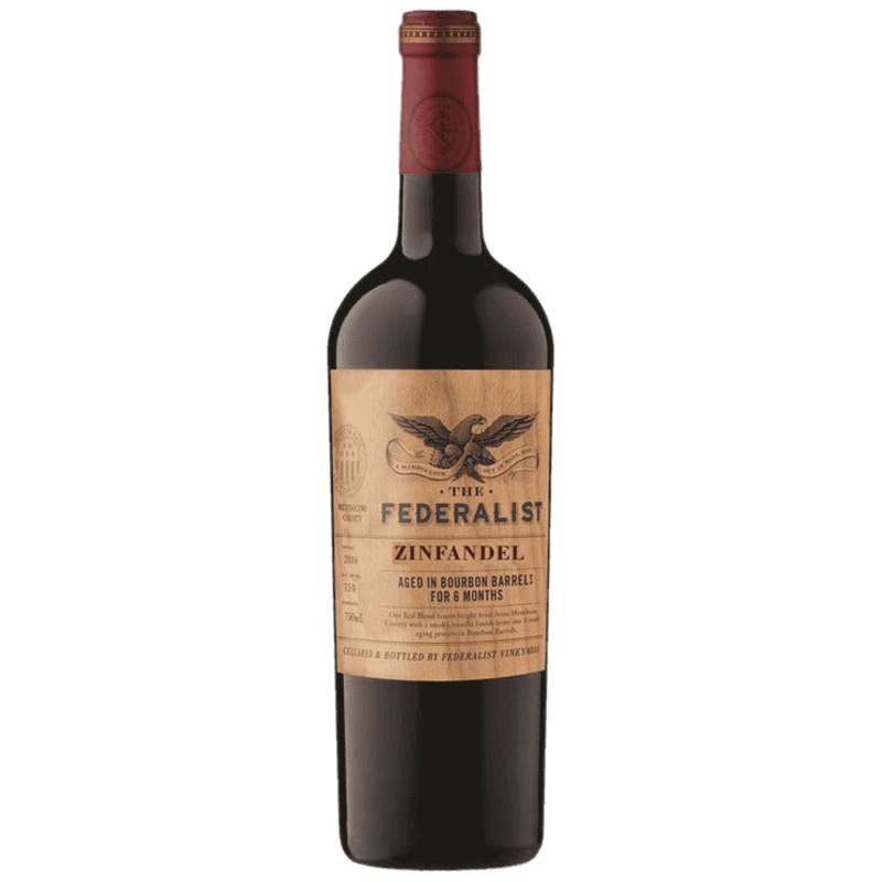 The Federalist Zinfandel Aged In Bourbon Barrels Mendocino County - 750ML