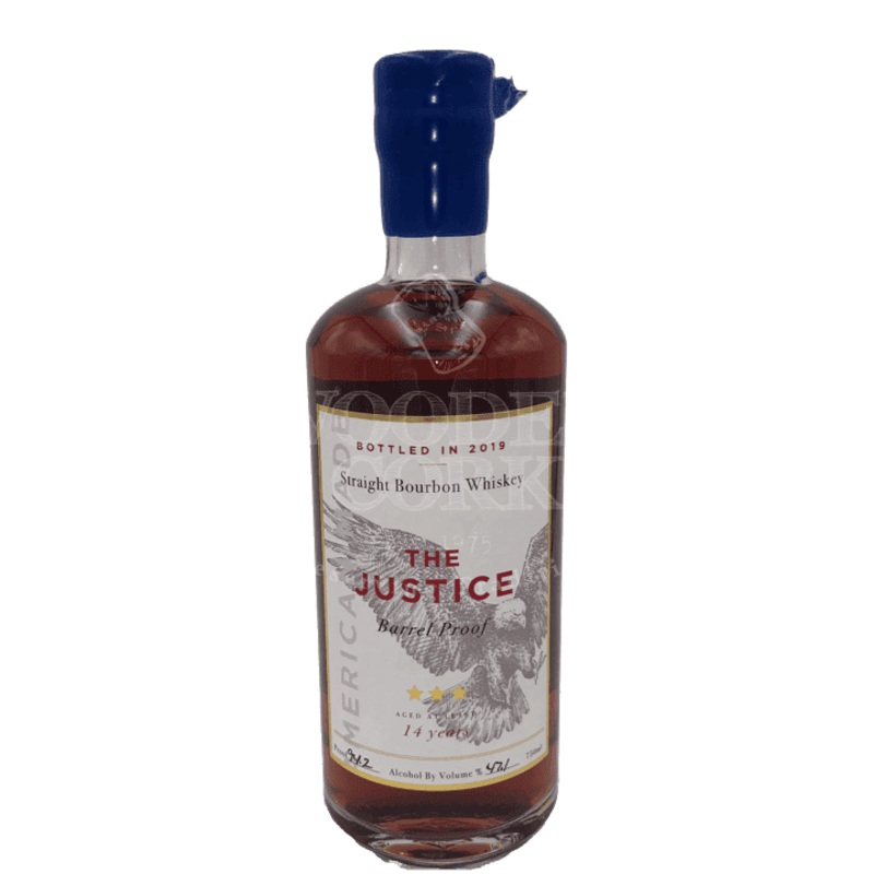 The Justice Barrel Proof 14 Year Bourbon - 750ML