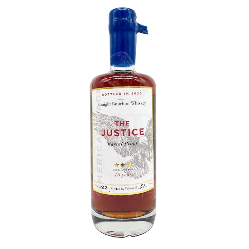 The Justice Barrel Proof 16 Year Bourbon - 750ML