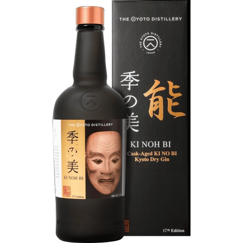 The Kyoto Distillery KI NOH BI Gin 17th Edition: Noh Mask Yorimasa - 750ML