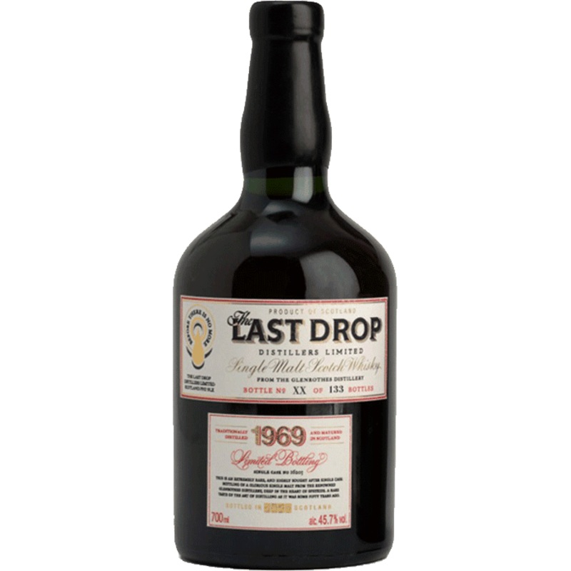 The Last Drop Distillers Glenrothes 1969 Single Malt Scotch Whisky - 750ML