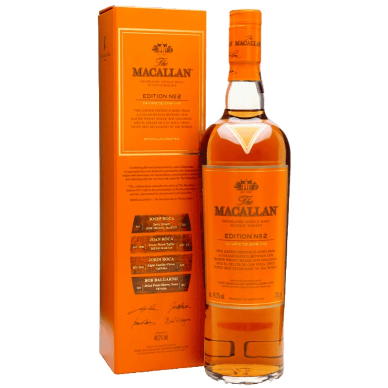 The Macallan Edition No. 2 Single Malt Scotch Whisky - 750ML