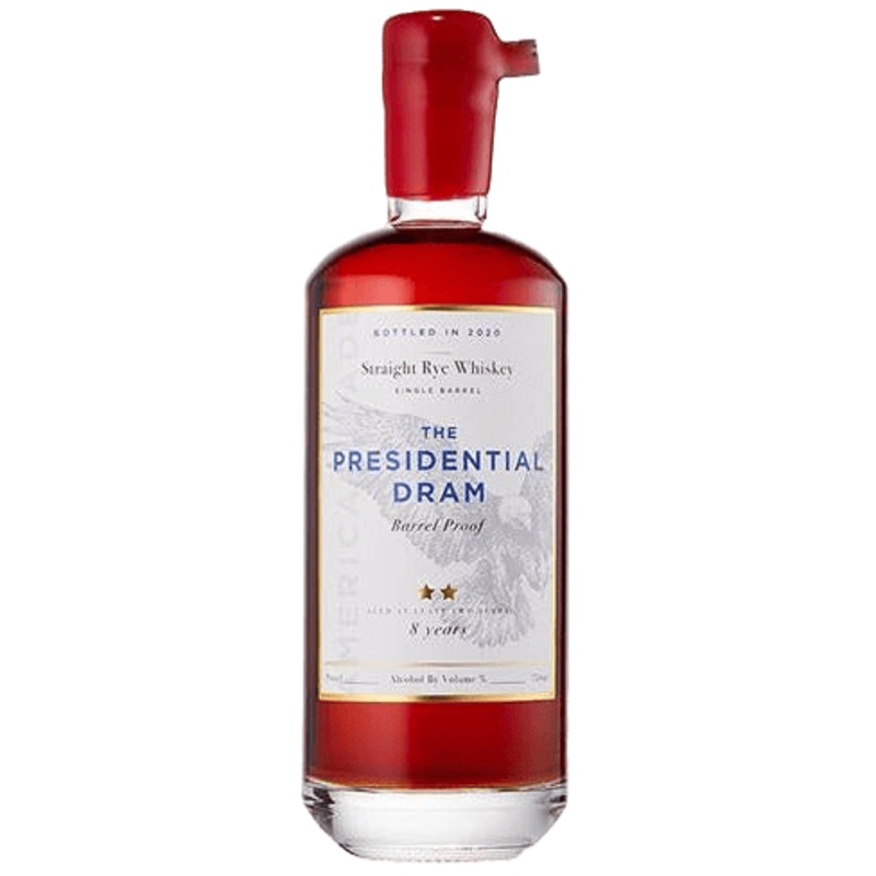The Presidential Dram 8 Year Rye Whiskey - 750ML