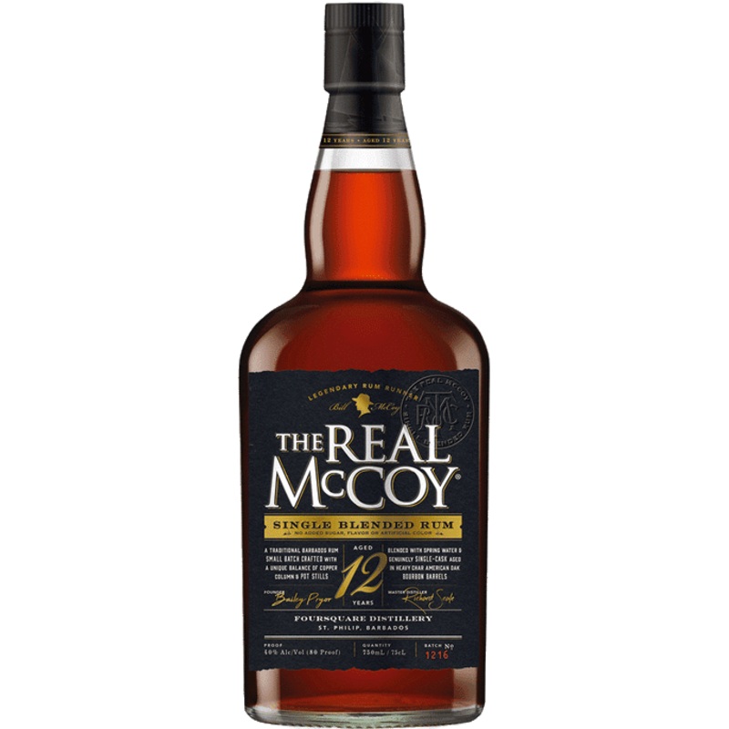 The Real McCoy 12 Year Rum - 750ML
