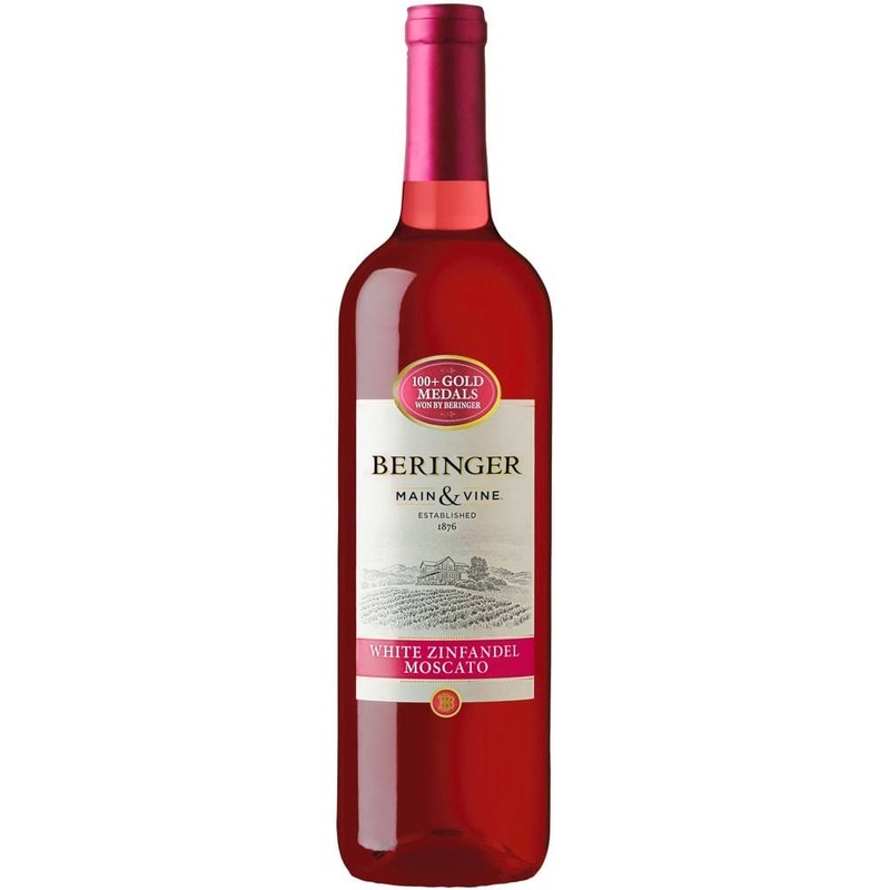 Beringer White Zinfandel Moscato California