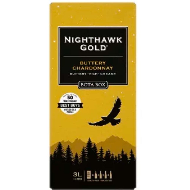 Bota Box Nighthawk Gold Buttery Chardonnay California