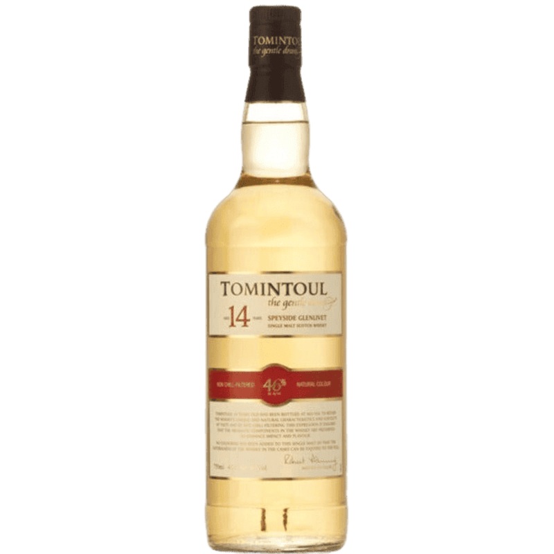 Tomintoul 14 Years Old Speyside Glenlivet Single Malt Scotch Whisky - 750ML