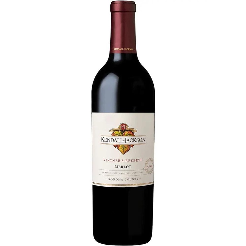 Kendall-Jackson Vintner's Reserve Merlot Sonoma County, 2017